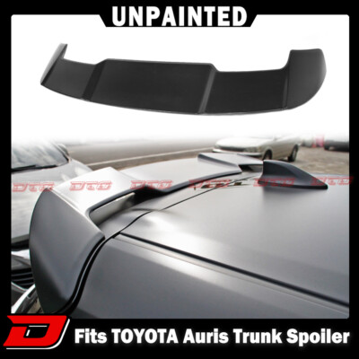 Fits 18-26 TOYOTA Corolla Auris E210 5D Hatchback Rear Trunk Spoiler Matte Black