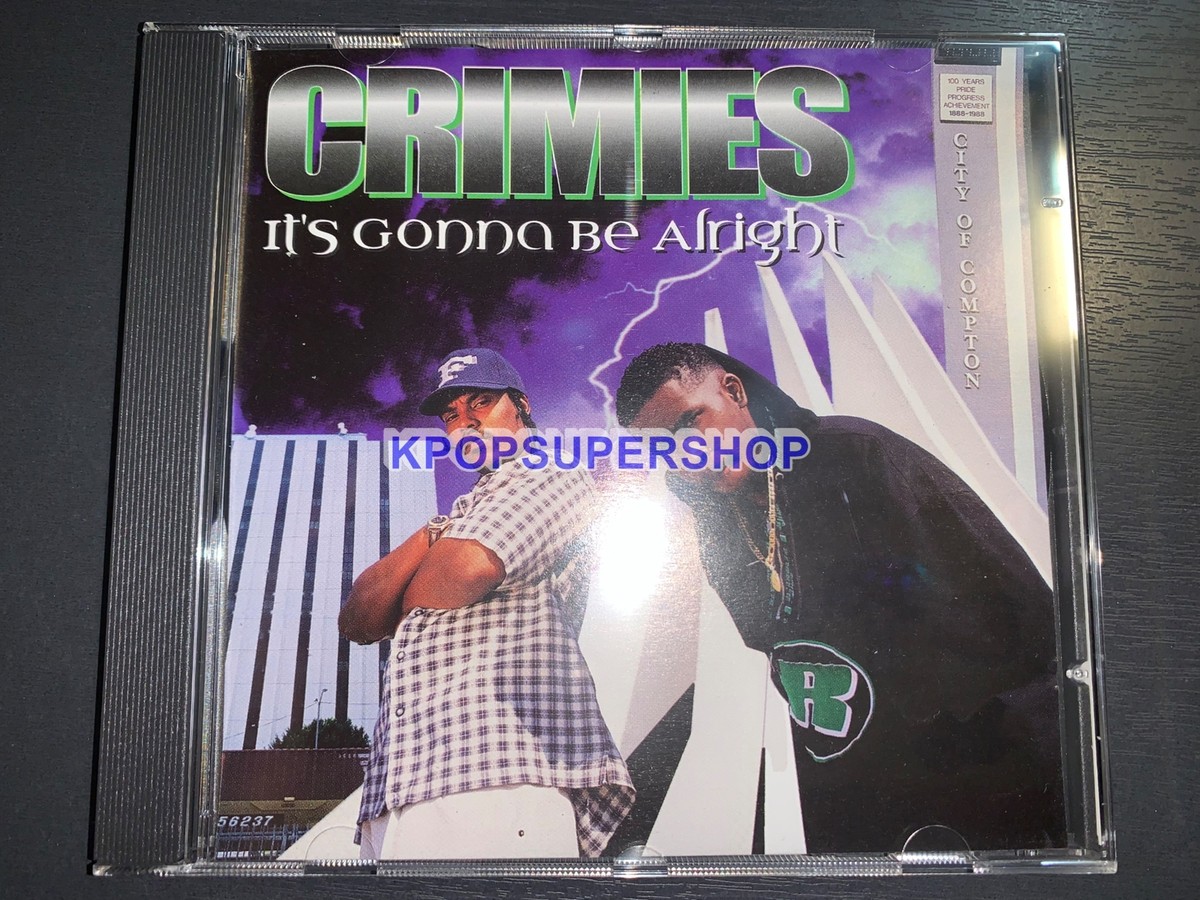 Crimies Album It's Gonna Be Alright CD Booklet Great Rare Compton