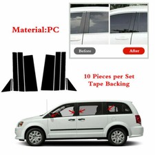 Für Dodge Grand Caravan CHRYSLER Town & Country 10 Stück Fenster Säulenpfosten