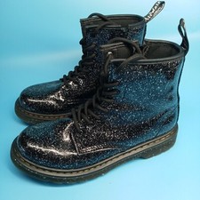 DR. Martens Youth 1460 Glitter Boot Size 5