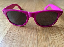 Sonnenbrille 80er Nerd Lila Style Brille Retro Atzenbrille Brillen UV 400 Hip