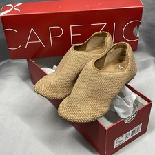Capezio Child Pure Knit Jazz Shoes Natural Sz 1 M New