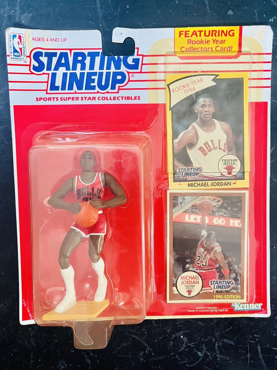Michael Jordan Chicago Bulls Starting Lineup 1990 Kenner
