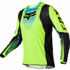 Maglia moto Cross Fox 2022 360 DIER GIALLO FLUO TG M