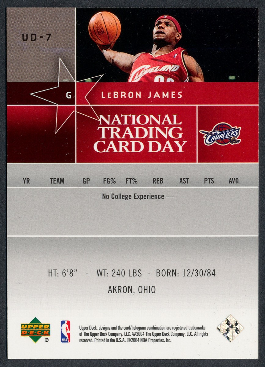 NBA カード2003-04 UPPER DECK LEBRON JAMES Amazon.com: 2003-04 Upper Deck Box Set #20 Lebron James