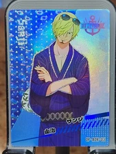 One Piece Zoro's Growth Path Card Green Box OP-AOR-03  Sanji Holo Foil OP