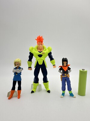 コミック・アニメ Dragon Ball Z figures (all unopened) DRAGON BALL Z 3 Gashapon Figures Android 16 17 18 HG