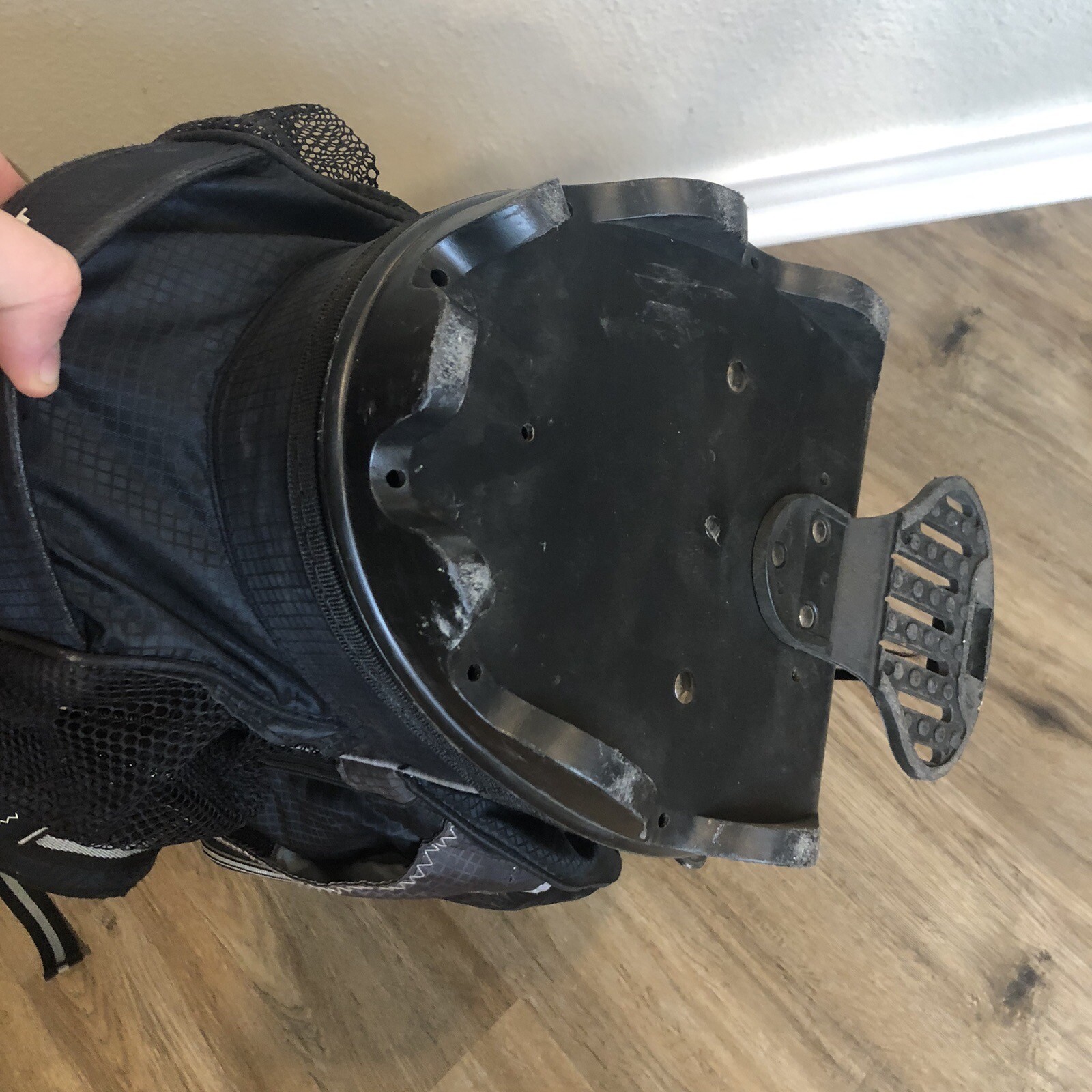 Maxfli  4.0 U Series golf stand bag 5 way top 10 pockets Black On Black