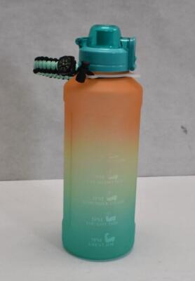 Giotto Large One Gallon 128 oz Motivational Water Bottle with