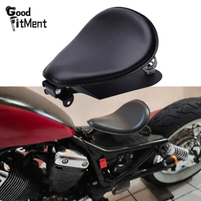 DREAMIZER Motorrad Solo Sitz Fahrersitz Mit Grundplatte Für Suzuki Savage LS 650 Bobber