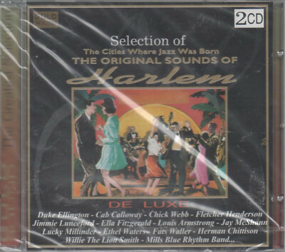 Selection Of Harlem The Cities Where Jazz Was Born NEU 2CDs Ella Fitzgerald Duke