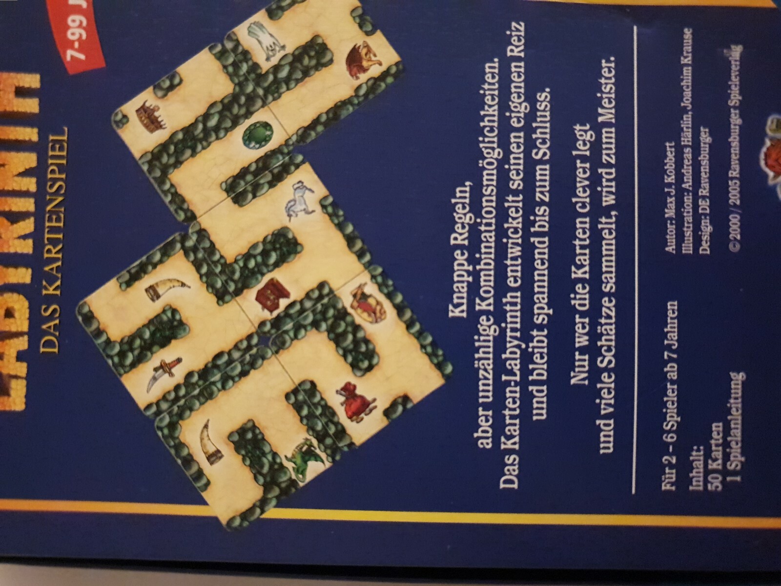 Thumbnail - Kobbert, Max J.: Labyrinth. Das Kartenspiel