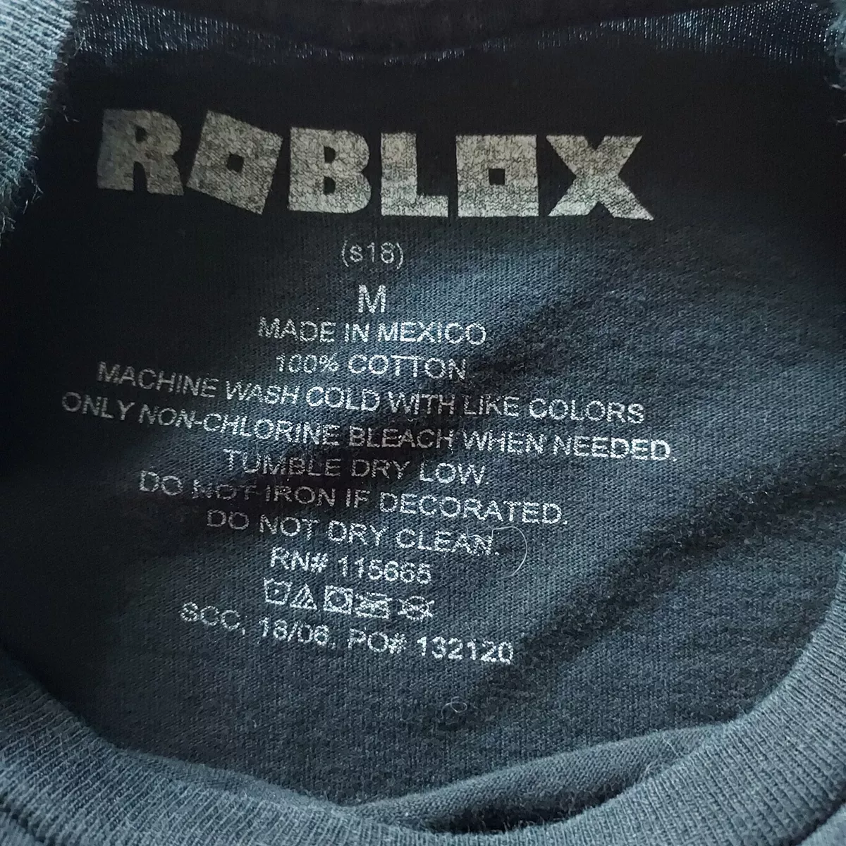 Black T-Shirt [+] - Roblox