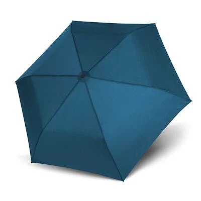 doppler Zero,99 Uni Regenschirm Crystal Blue blau Neu