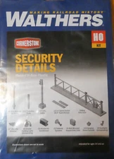 Walthers Cornerstone HO #933-4074 Security Details 