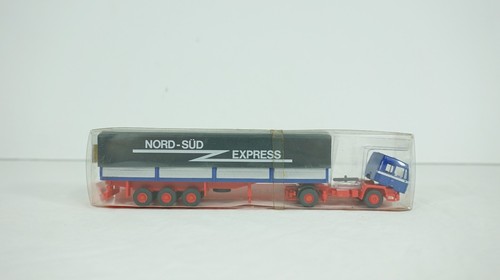 Roskopf Miniaturmodelle HO Scale Nord Sud Express Bussing Tractor Trailer Set - Picture 2 of 9