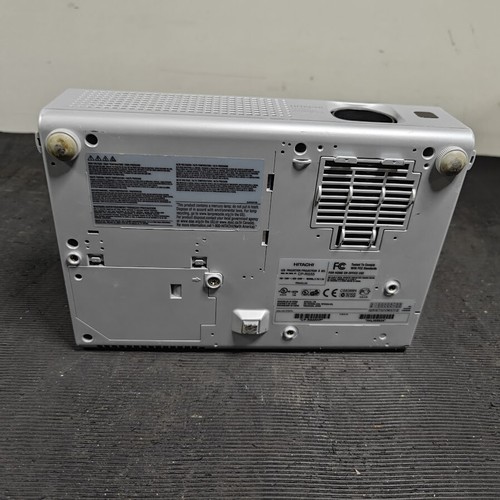 Hitachi CP-RS55 LCD Projector - Untested, For Parts, Scratched - Picture 9 of 10