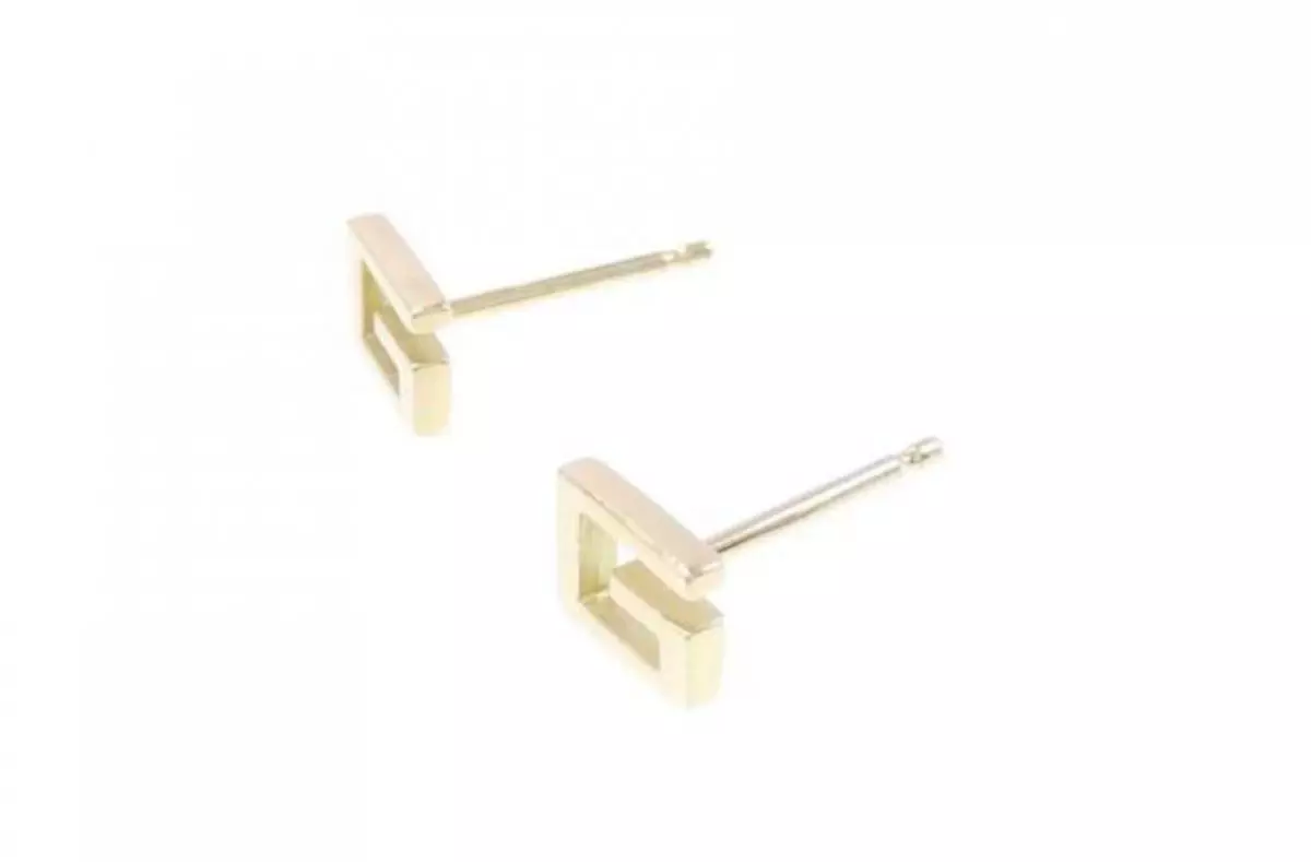 Boucles d'oreilles GUCCI 750YG or jaune hauteur x larg,7 mm x 6,3 mm accessoires femme