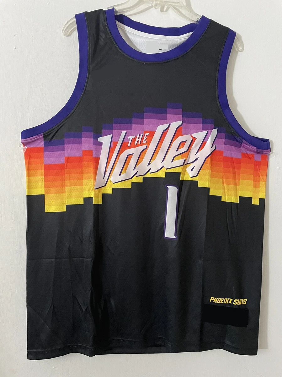 Devin Booker Phoenix Suns The Valley City jersey black eBay