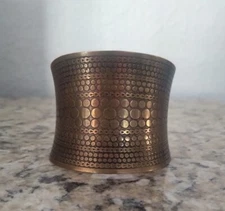 Large Brass Cuff Bracelet Boho Indie Cute Adjustable
