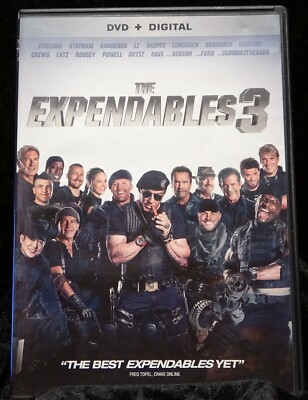 The Expendables 3   Sylvester Stallone, Jason Statham, Terry Crews (DVD, 2014)