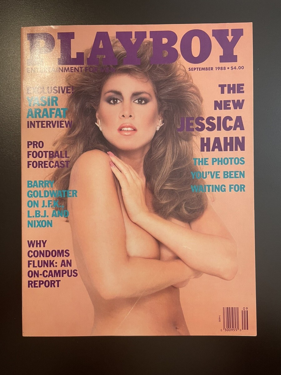 VINTAGE PLAYBOY MAGAZINE SEPTEMBER 1988 JESSICA HAHN | eBay