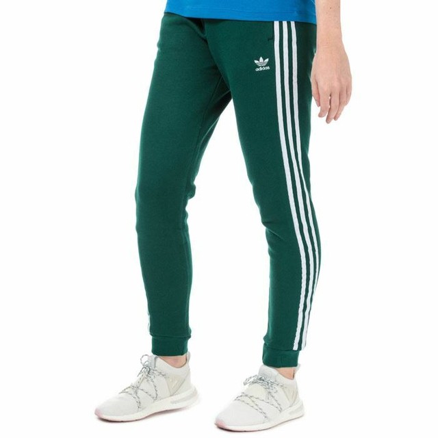 adidas cigarette pants green