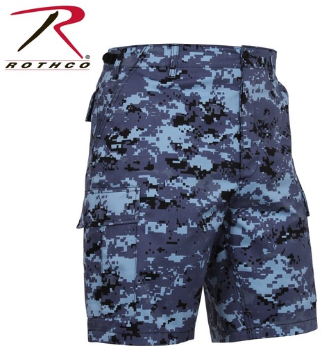 Azul Cielo Digital Camuflaje Militar Bdu combate de carga Camo Army Shorts  67313 | eBay