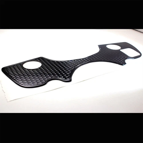 Handle Yoke Cover Perforated Black Sticker Pad 08-20 Busa GSX-1300R GSXR 1300 - Picture 4 of 5