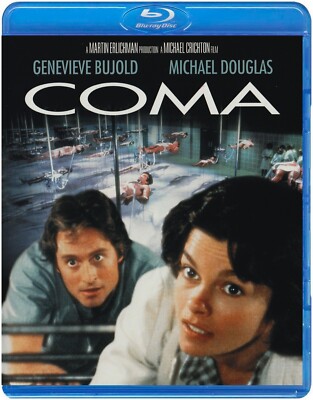 Coma (1978) Blu-ray, Like New, Genevieve Bujold, Michael Douglas, Rip Torn