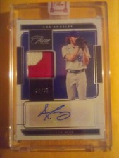 2022 Panini Three and Two Dustin May FACTORY ENCASED Jersey Patch Auto #30/35