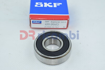 SKF 6203-2RSH/C3 CLOSED CROWN BALL BEARING - D. 17x40x12
