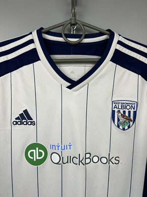 West Bromwich Albion 2014 2015 Home Shirt Jersey Soccer Adidas