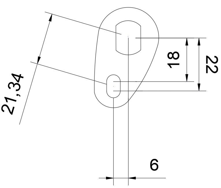 Heavy-Duty Torque Arm Pair For E-Bikes - 5mm Stainless Steel, Fits M14 Axles