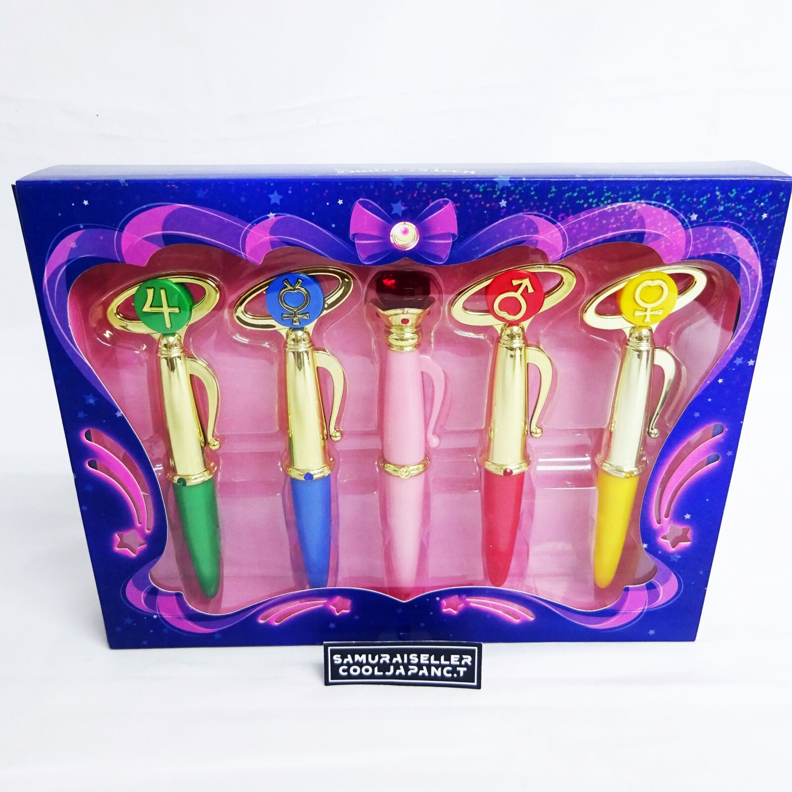 Bandai Sailor Moon Prism Stationery Disguise & Transformation Pen Set