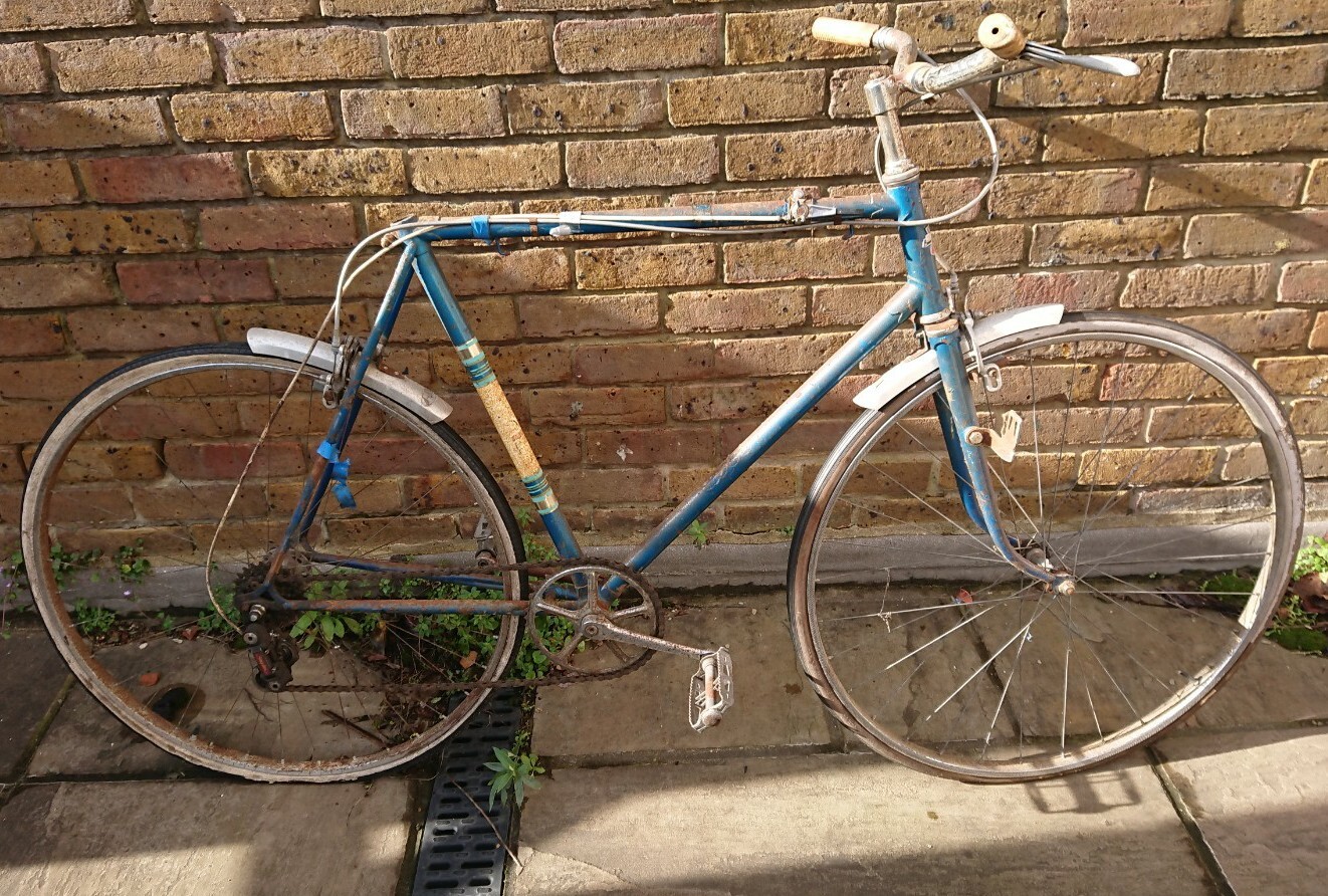Vintage Halfords bicycle for restoration road bike Simplex gears eBay