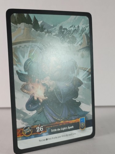 Trilik the Light's Spark - Twilight of the Dragons - 8/220- Wow TCG - Foil - Z - Picture 5 of 5