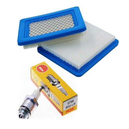 Air Filter BR2LM Plug Lawn Mower for Briggs & Stratton Victa Rover