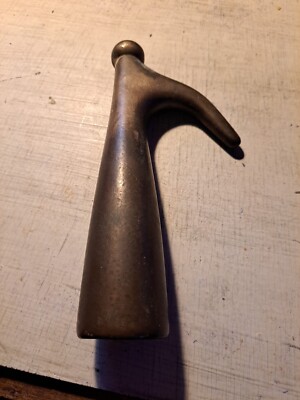 SOLID BRASS Skylight Attic Loft Door Pull-Awning Crank Weighs 1 lb.7.5 oz-7'' L.