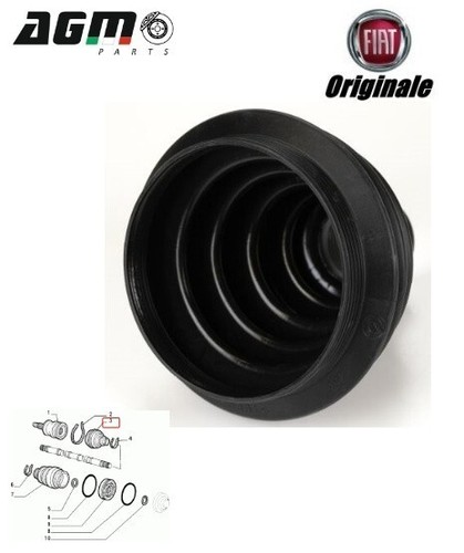 CUFFIA SEMIASSE LATO RUOTA ORIGINALE FIAT PUNTO LYBRA MULTIPLA 156 166 46429633 - Foto 4 di 5