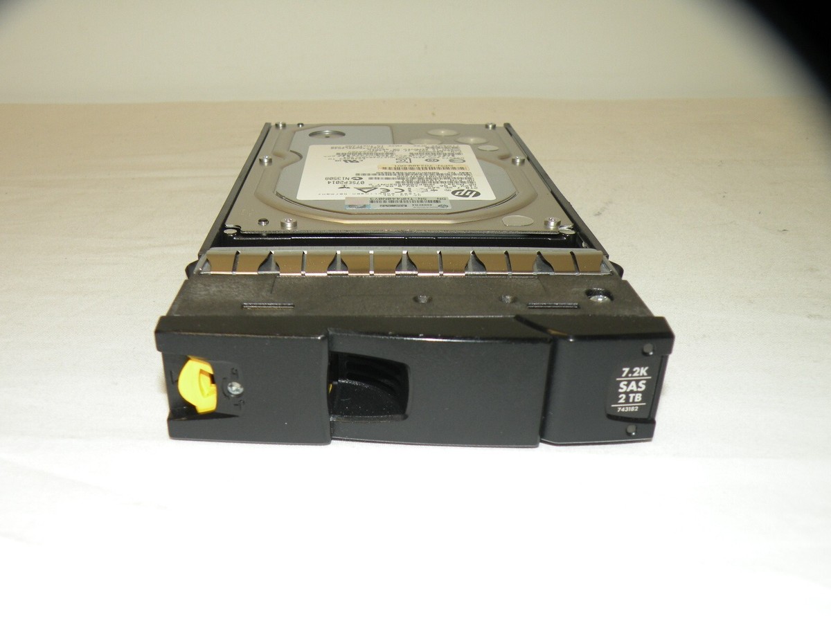 LOT OF 2 HP 743182-001 2TB 7.2K 3.5