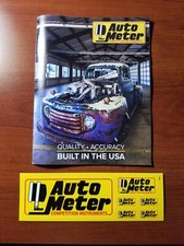 Auto Meter Gauges 2019  Catalog With Decals C...