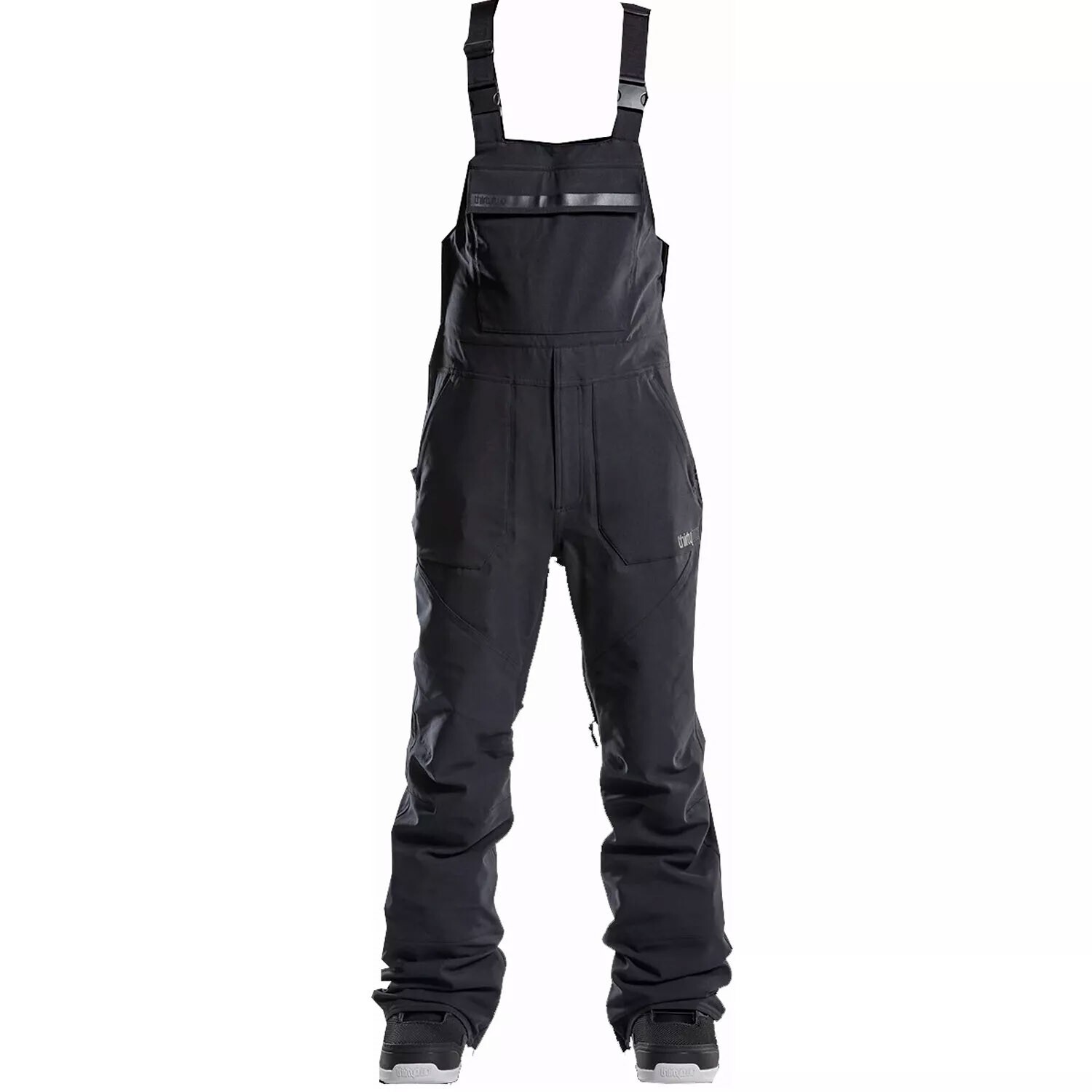 Брюки для сноуборда Thirtytwo Basement Bib Shell, женские, среднего размера, Черные, Новые