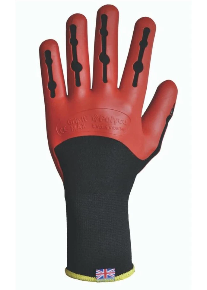 POLYCO GIM/03 GRIP IT MAX HANDSCHUH GRÖSSE 9 (3 Paar)