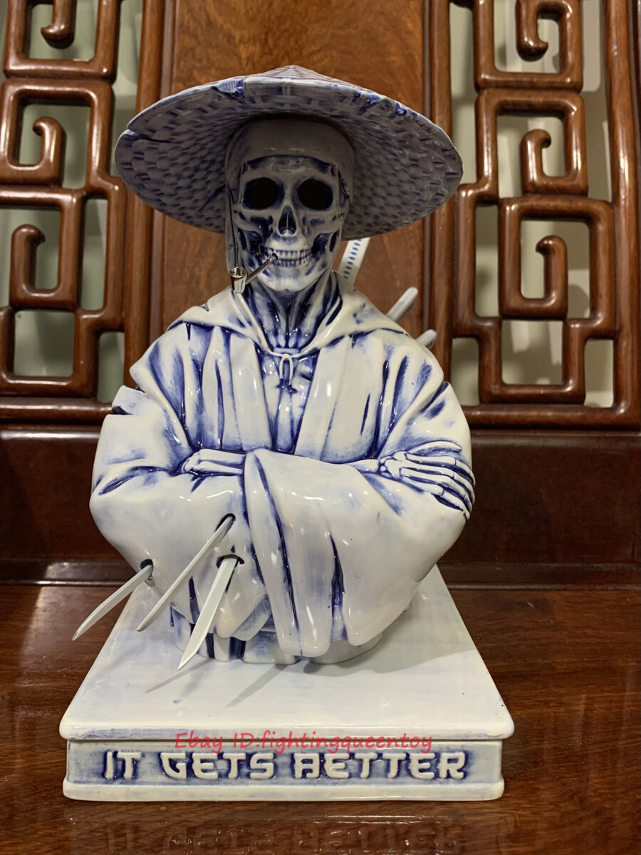 Mighty Jaxx Skeleton Samurai Hell Chamber Censer Limited Model