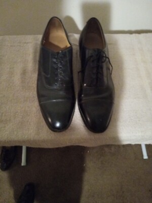 Men\'s Johnson & Murphy black dress shoes. Size 10 s-l400.jpg main image 4