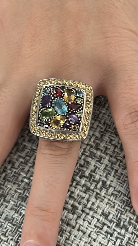 Effy multigemstone ring
