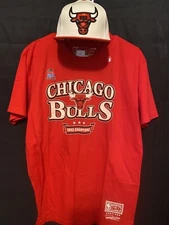 Mitchell & Ness Chicago Bulls Shirt 1993 NBA Finals / Mitchell & Ness Hat Inc.