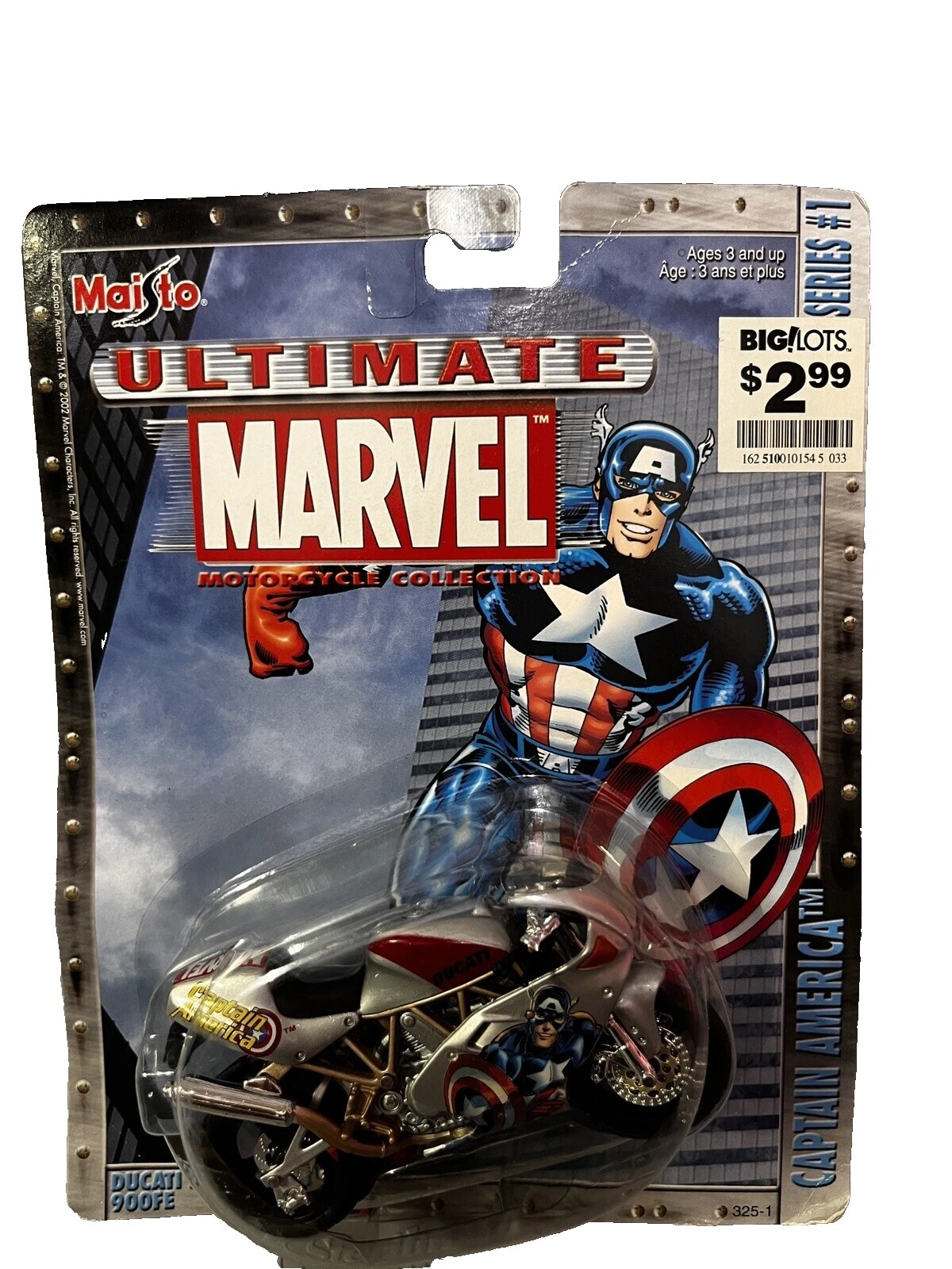 Литые и игрушечные автомобили Maisto Captain America