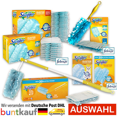 Swiffer Staubmagnet Starter Set Nachfüller Test Kit Staubtuch XXL Zitrus Febreze